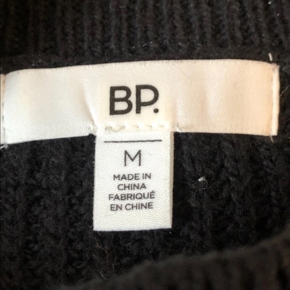 BP. Sweater Medium Chunky Knit Mock Neck - Picture 6 of 6